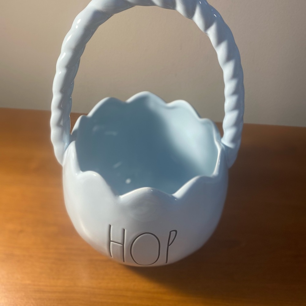 Rae Dunn hop Easter basket